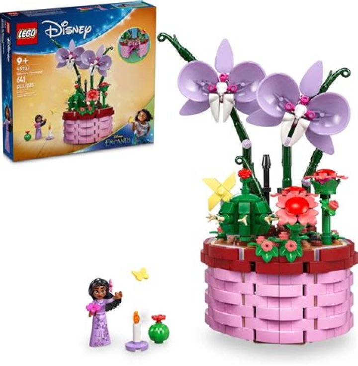 Discover the Magic: Disney's Tangled Flower Lego Set