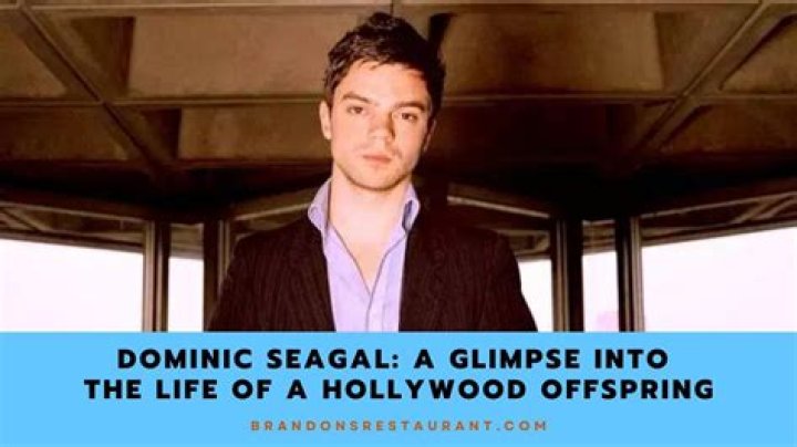 Exploring the Life and Legacy of Dominic Seagal